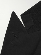 Alexander McQueen - Studded Wool-Gabardine Blazer - Black