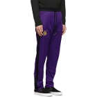 Marcelo Burlon County of Milan Purple and Black NBA Edition LA Lakers Track Pants