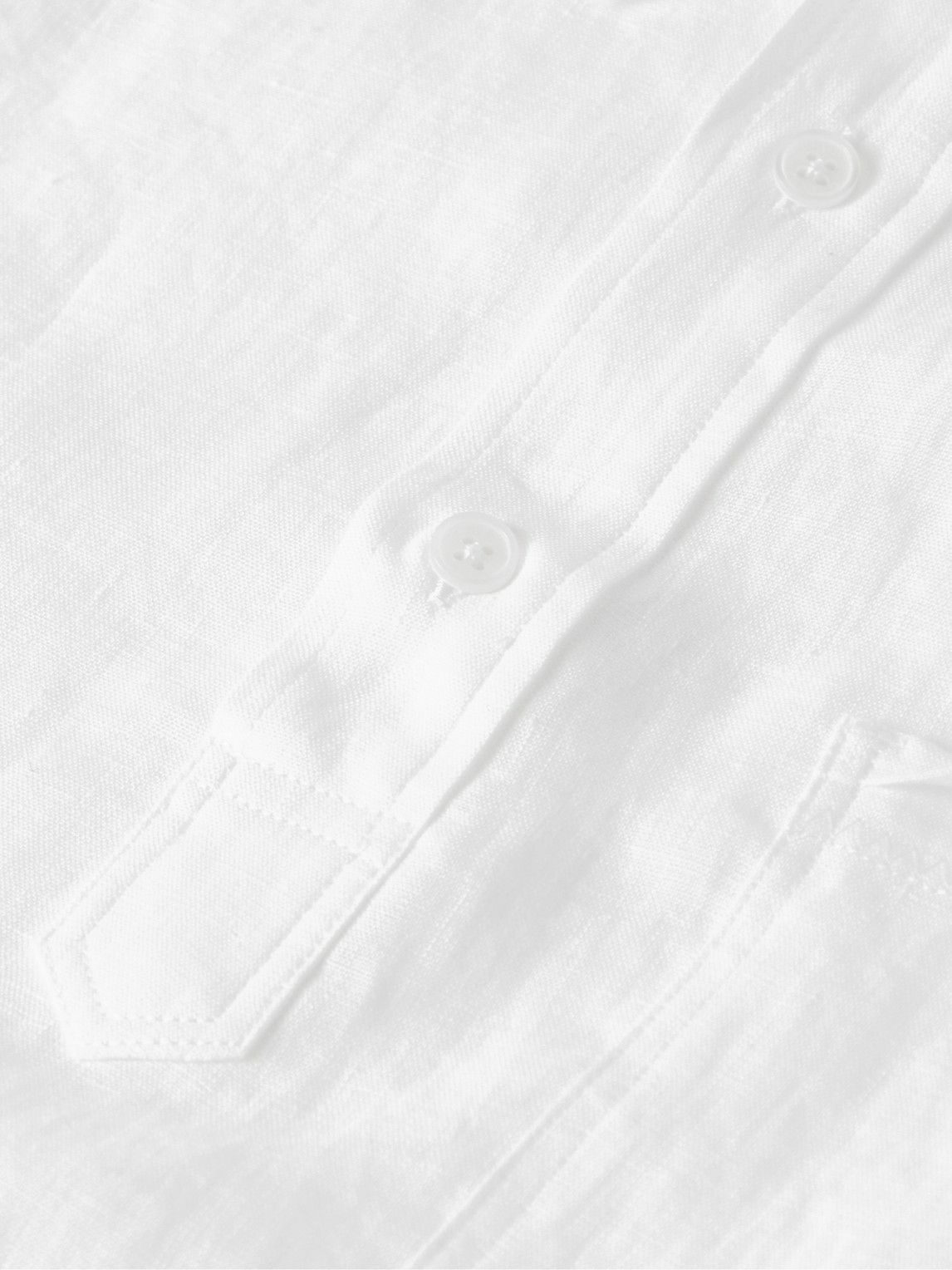 Orlebar Brown - Shanklin Linen Half-Placket Shirt - White Orlebar Brown