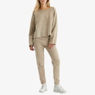 Joah Brown Women's Slouchy Pullover Sweatshirt in Sand