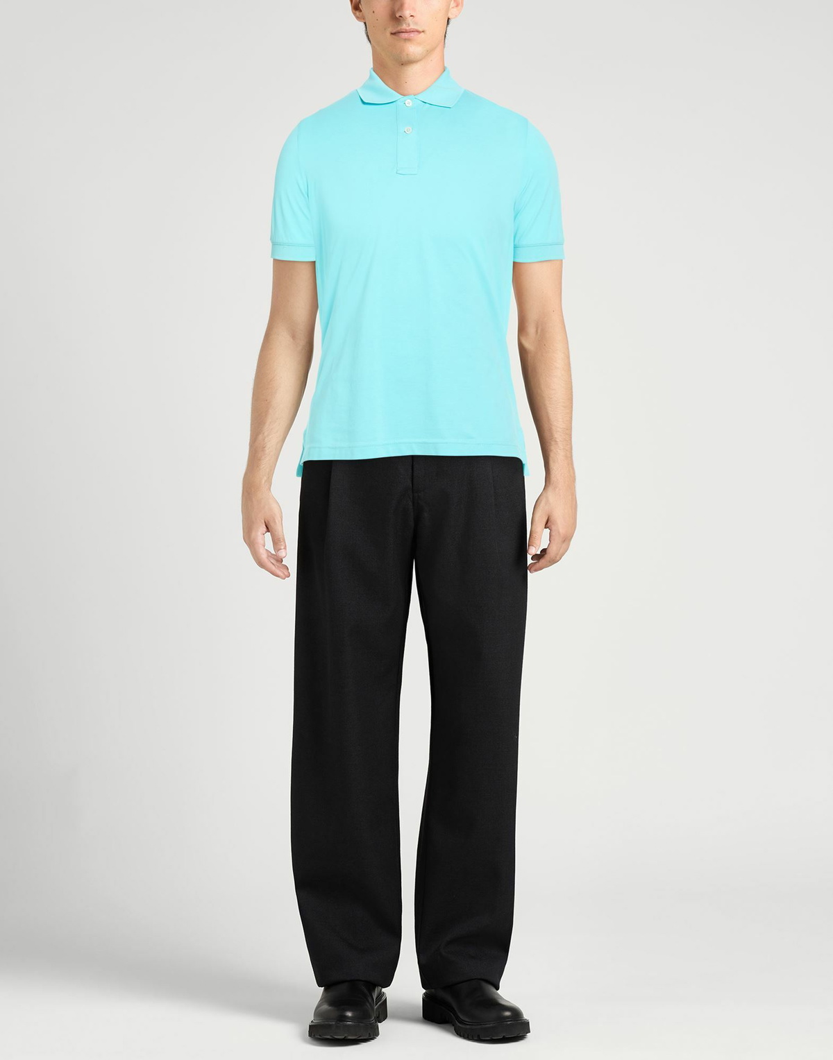 Circolo 1901 Mens Polo shirt Turquoise