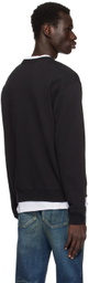 John Elliott Black Beach Crew Sweatshirt