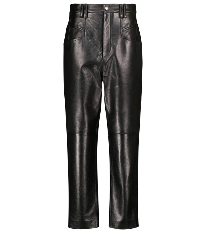 Photo: Isabel Marant - Dipadelac high-rise slim leather pants