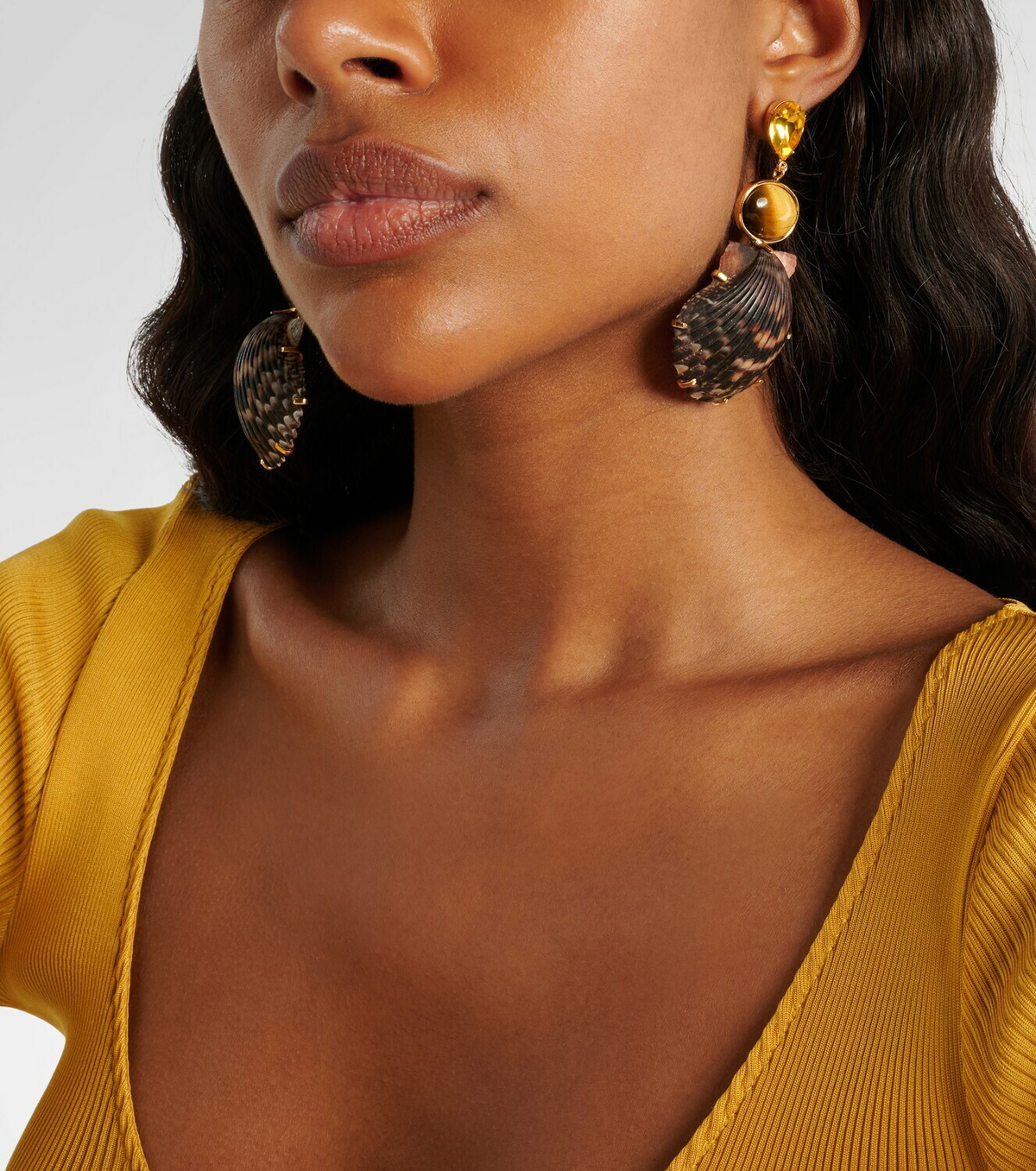 Jennifer Behr Augustine crystal-embellished drop earrings