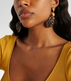 Jennifer Behr Augustine crystal-embellished drop earrings