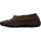 RESCHA SSENSE Exclusive Brown Jewel Slip-on Loafers