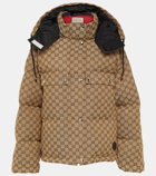 Gucci GG cotton canvas down jacket