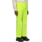 Acne Studios Yellow Jabir Trousers