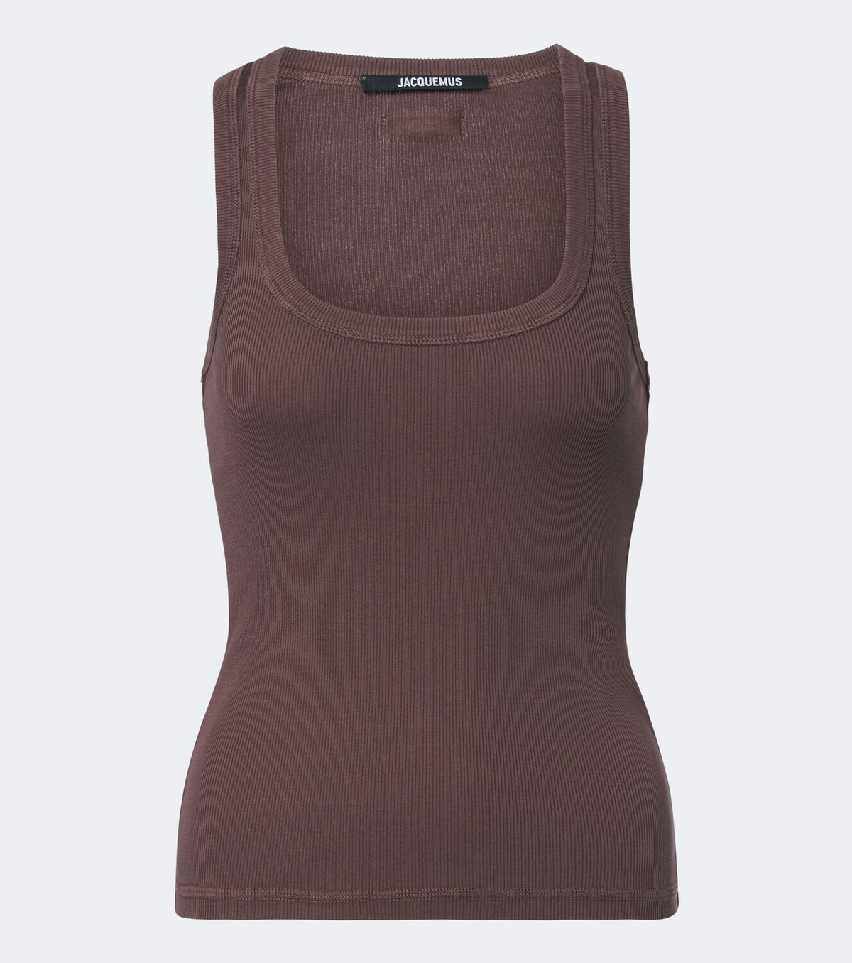 Jacquemus Grosgrain cotton jersey tank top