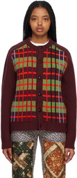 Bode Brown & Green County Cardigan