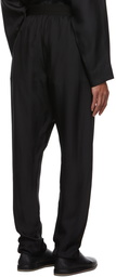 Fear of God Black Silk Lounge Pants