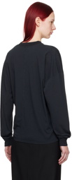The Row Black Dolino Long Sleeve T-Shirt