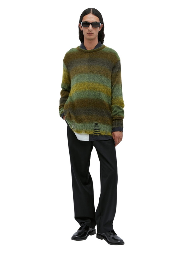 Photo: Song for the Mute Distressed Oversized Mohair Sweater