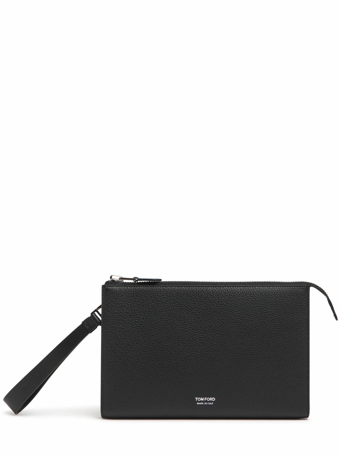 TOM FORD Soft Grain Leather Mini Flat Pouch TOM FORD