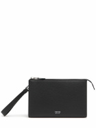 TOM FORD Soft Grain Leather Mini Flat Pouch