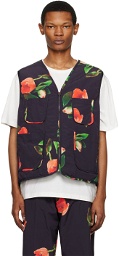 Pop Trading Company Black Paul Smith Edition Reversible Vest