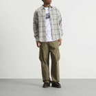Café Mountain Men's Heritage Shirt in Ecru Slub Check