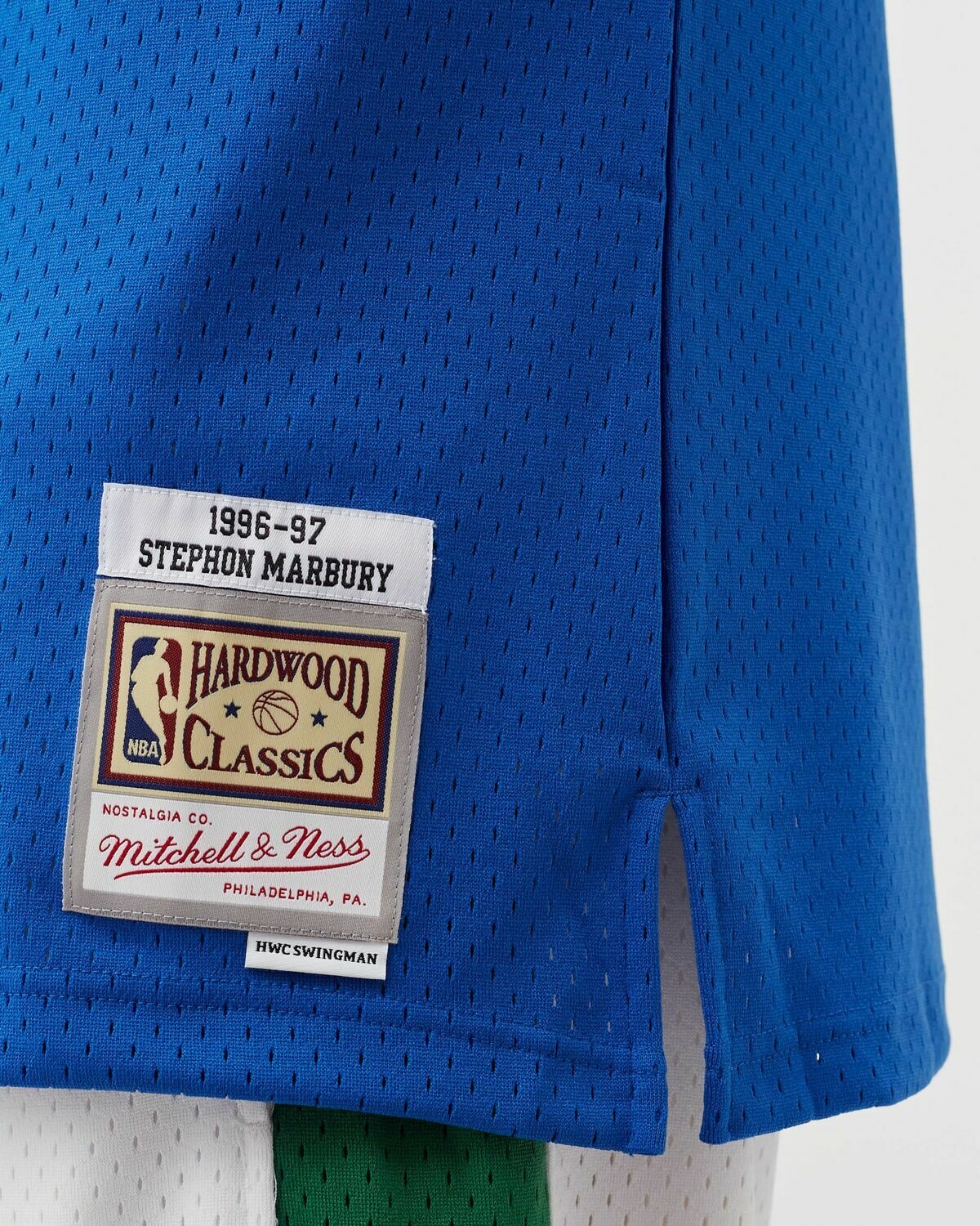 Mitchell & Ness Nba Swingman Jersey Minnesota Timberwolves 1996 97 Stephon Marbury #3 Blue - Mens - Jerseys