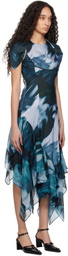 Collina Strada Blue Hillary Maxi Dress