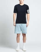 Thom Browne Mens T-shirt Midnight in Blue