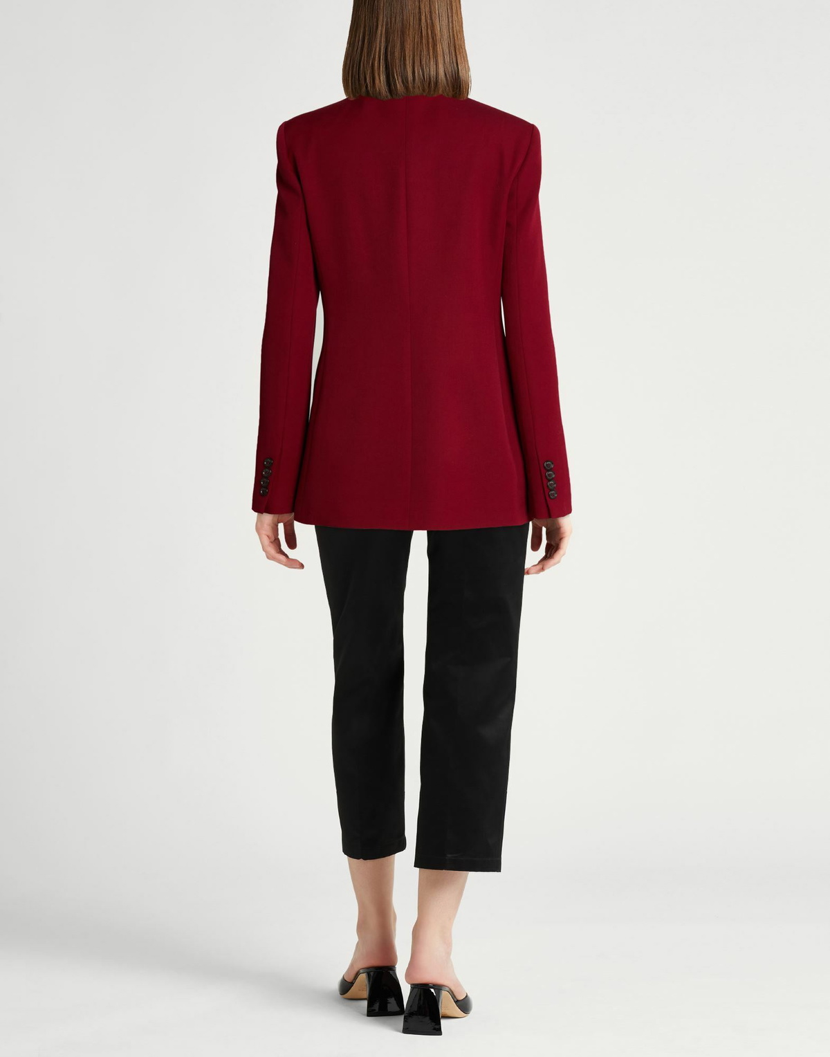 Drumohr Womens Blazer in Burgundy