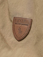 Polo Ralph Lauren - Logo-Appliquéd Recycled-Shell Bomber Jacket - Brown