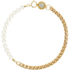 IN GOLD WE TRUST PARIS Round Chain Necklace