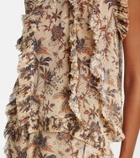 Ulla Johnson Sabra printed silk-blend chiffon top