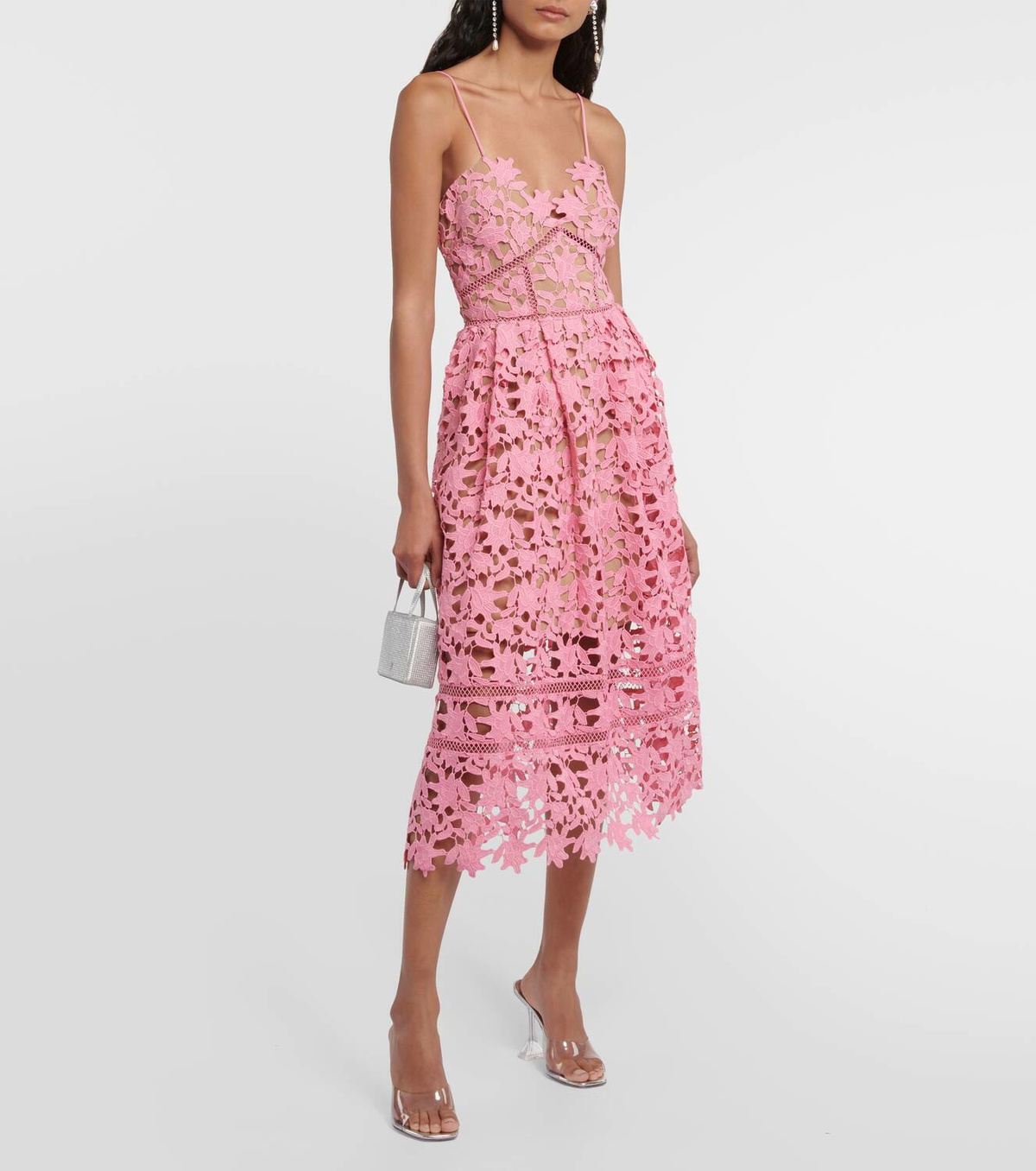 Self-Portrait Azaelea lace midi dress Self-Portrait