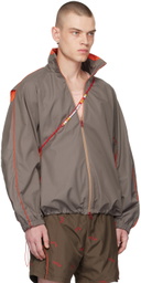 Robyn Lynch Brown Paneled Jacket