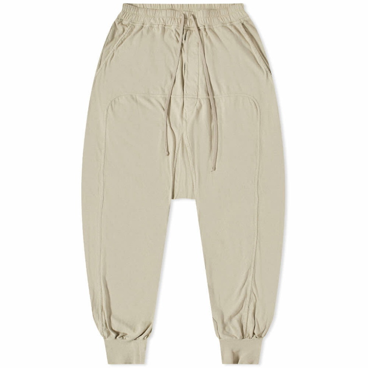 Photo: Rick Owens DRKSHDW Men's Prisoner Lightweight Drawstring Pant in Pearl