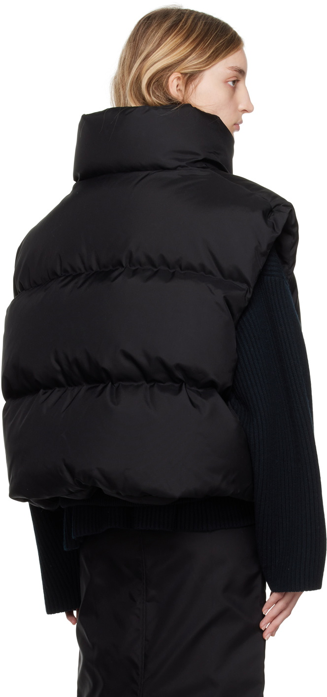 WARDROBE.NYC Black Puffer Down Vest
