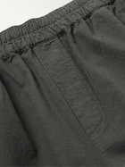 Folk - Slim-Fit Linen and Cotton-Blend Trousers - Green