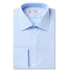 Turnbull & Asser - Pink Double-Cuff Cotton Shirt - Blue