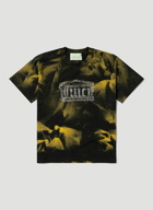 Aries x Juicy Couture - Tie-Dye Shrunken T-Shirt in Black