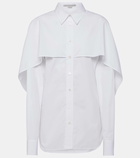 Stella McCartney Caped cotton blouse