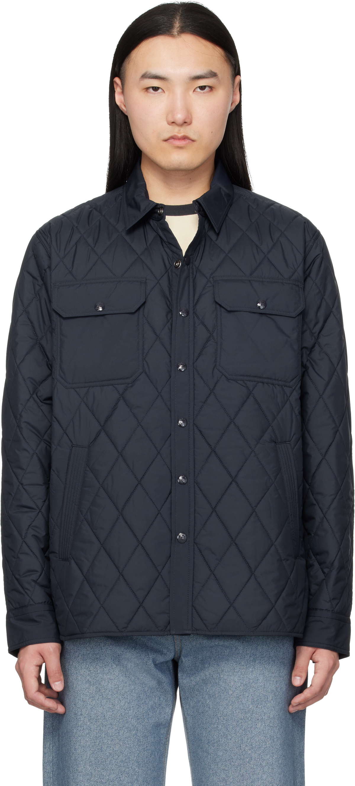 RRL Brown Ashford Shirt Jacket RRL