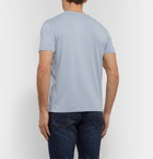 TOM FORD - Slim-Fit Lyocell and Cotton-Blend Jersey T-Shirt - Blue