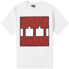 The Trilogy Tapes Men's Block Noise 45 T-Shirt in White