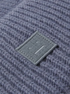 Acne Studios - Logo-Appliquéd Ribbed Wool Beanie