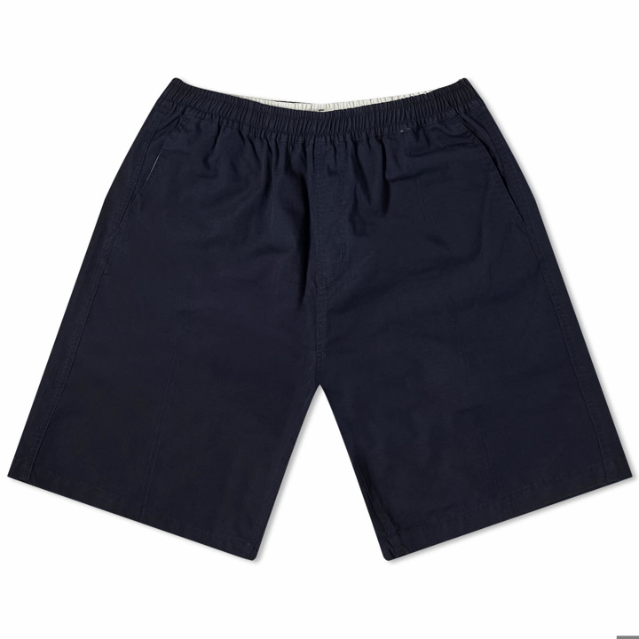 Photo: Lo-Fi Men's Easy Riptop Shorts in Washed Navy