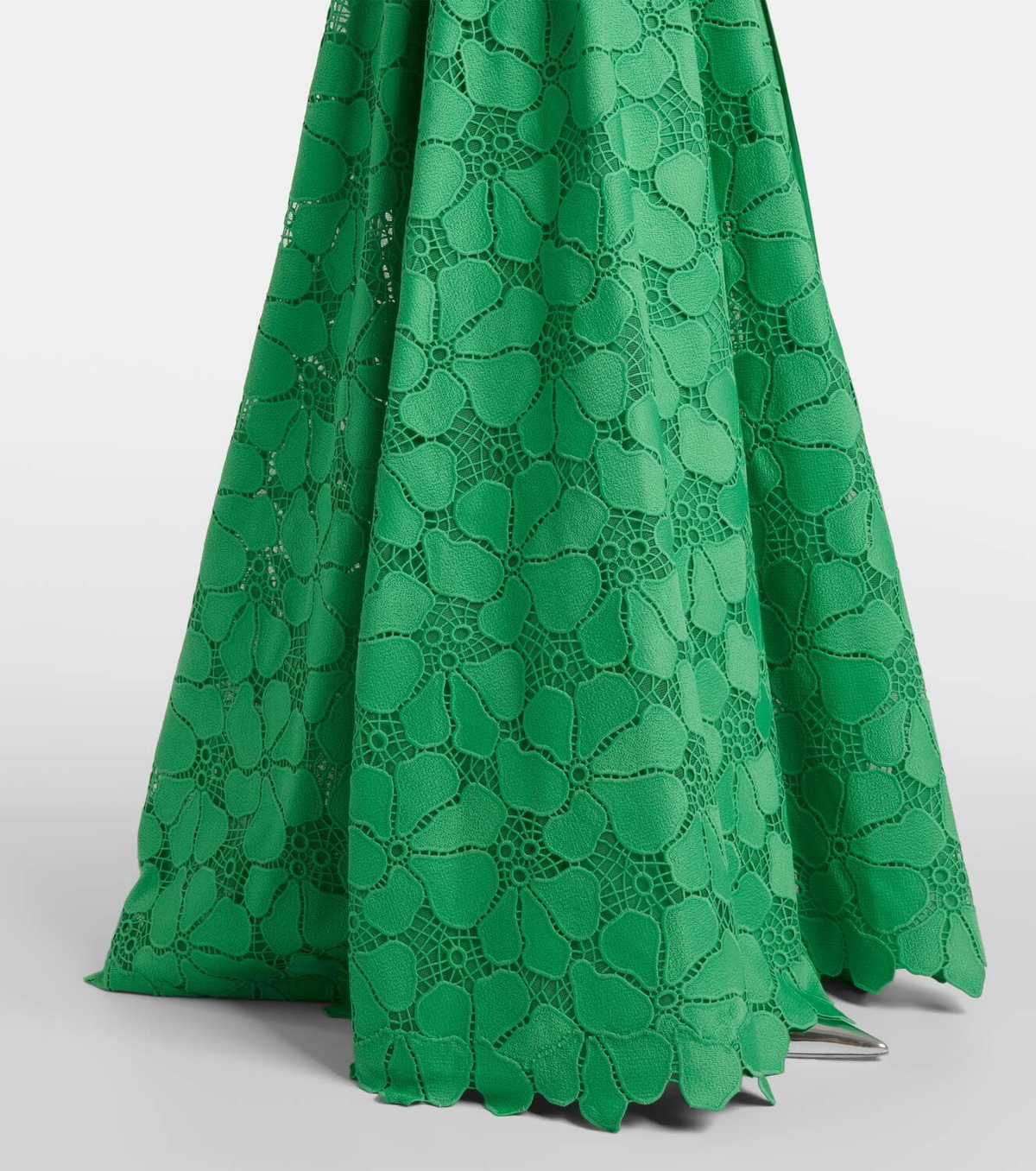 Elie Saab Macramé belted gown