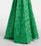 Elie Saab Macramé belted gown