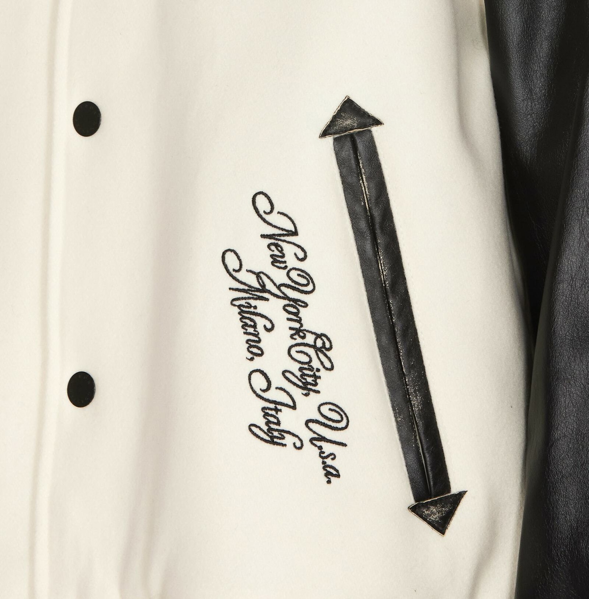 HERON PRESTON Hp Patches Varsity Bomber Jacket
