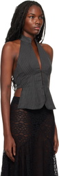 Gimaguas Gray Ring Top