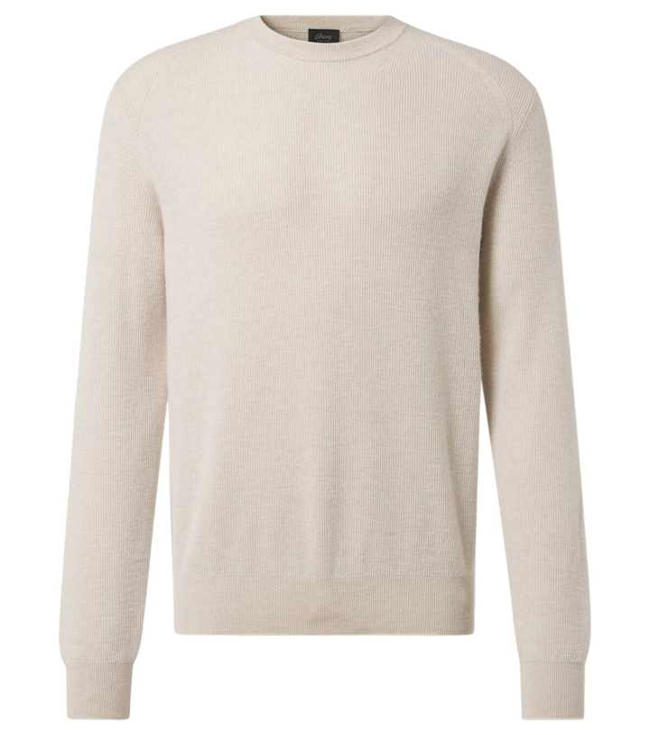 Photo: Brioni cashmere and wool sweater