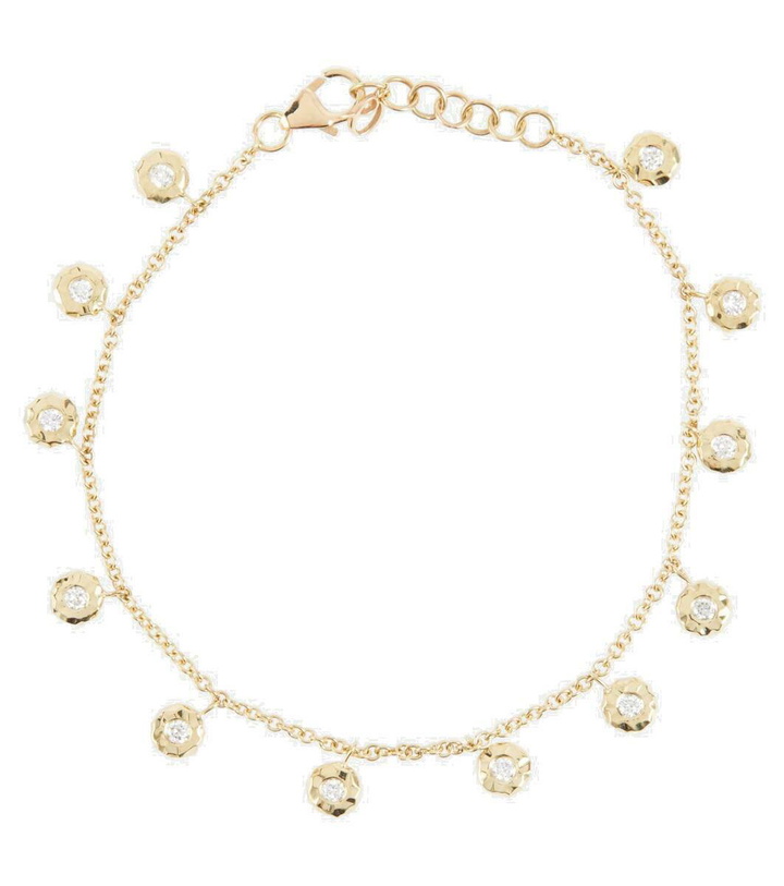 Photo: Octavia Elizabeth Nesting Gem 18kt gold bracelet with diamonds