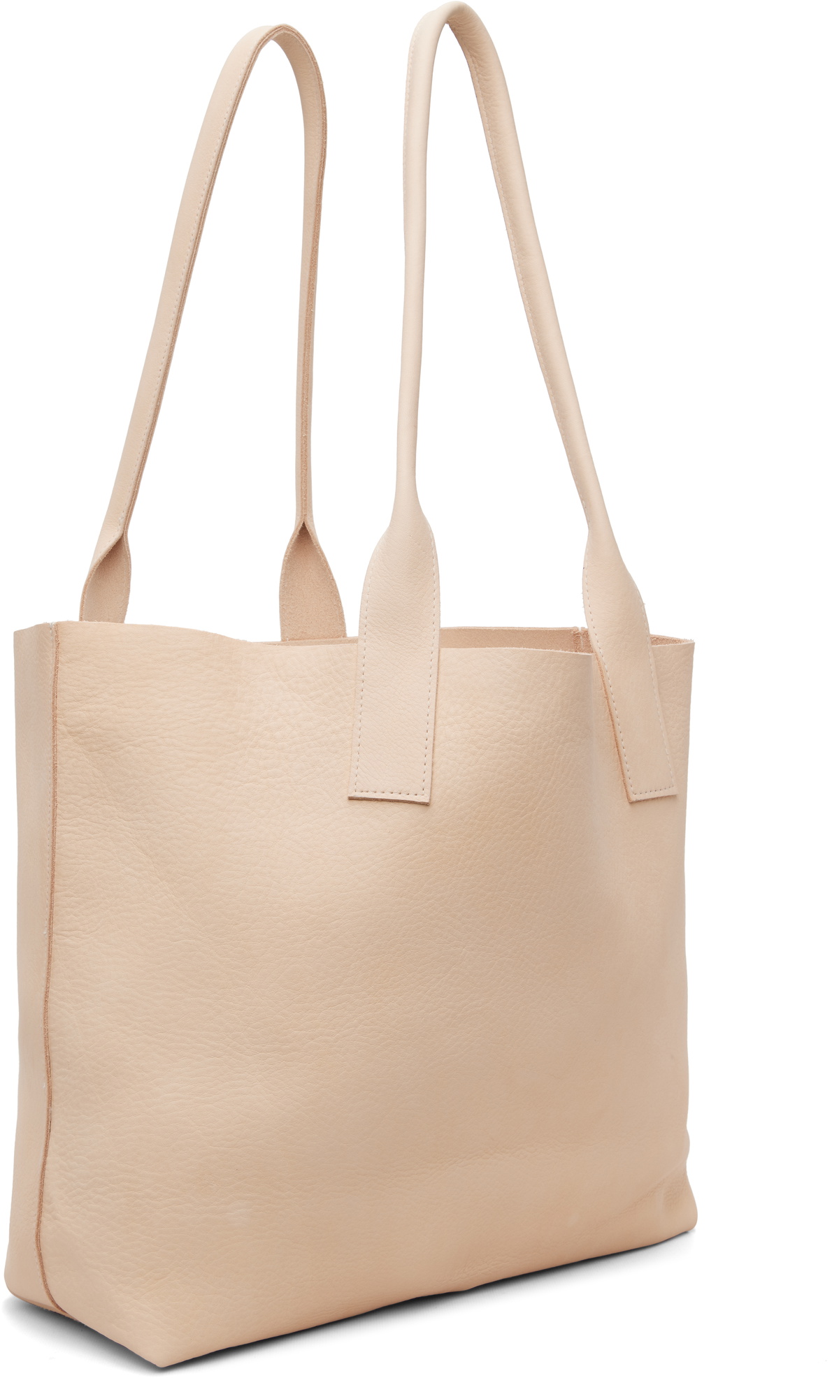 colbo Beige Leather Tote