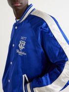 Polo Ralph Lauren - Wimbledon Cotton-Blend Woven Bomber Jacket - Blue