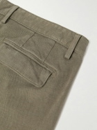 Massimo Alba - Straight-Leg Stretch-Cotton Gabardine Trousers - Green
